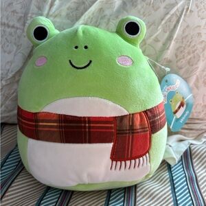 NWT Wendy the Frog with Scarf Squishmallow